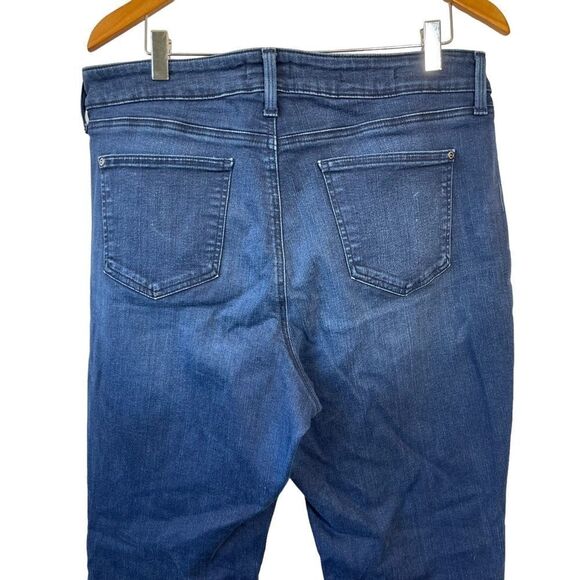 NYDJ Barbara Sinclair  Wash High Rise  Bootcut Jeans Sz 14 - Picture 5 of 10